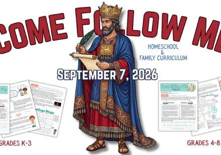 September 7, 2026 Image of King Solomon writing. Features samples of the Come Follow Me pages available